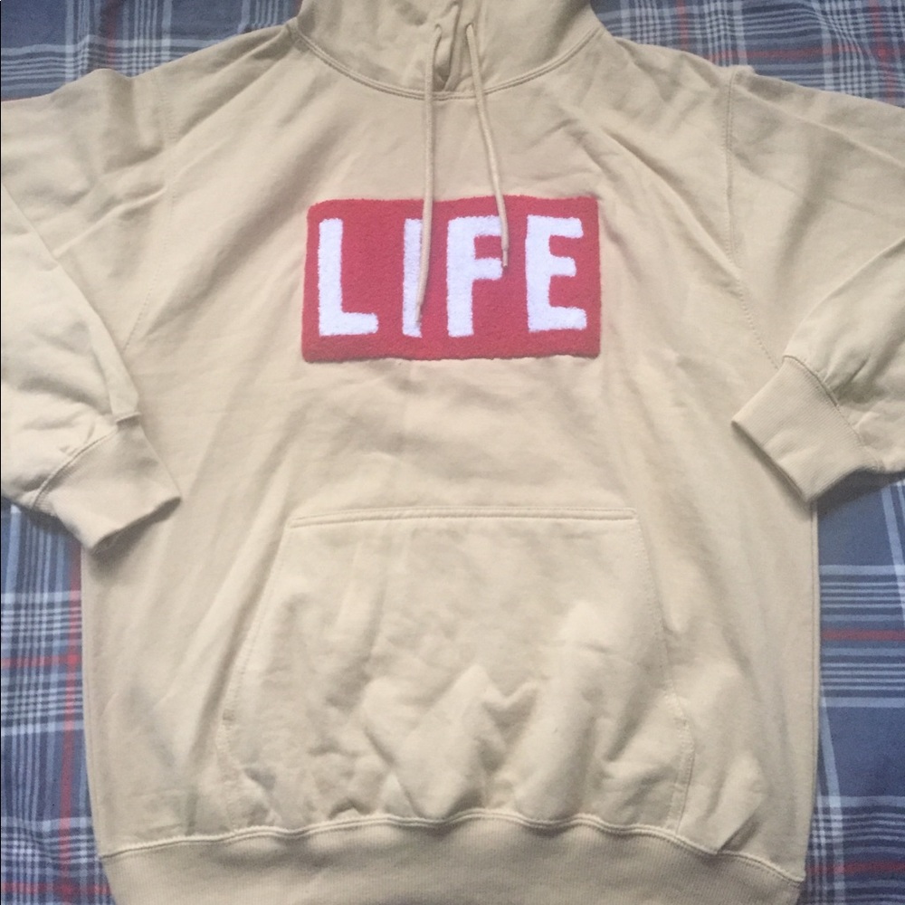 LIFE Cream Sweater